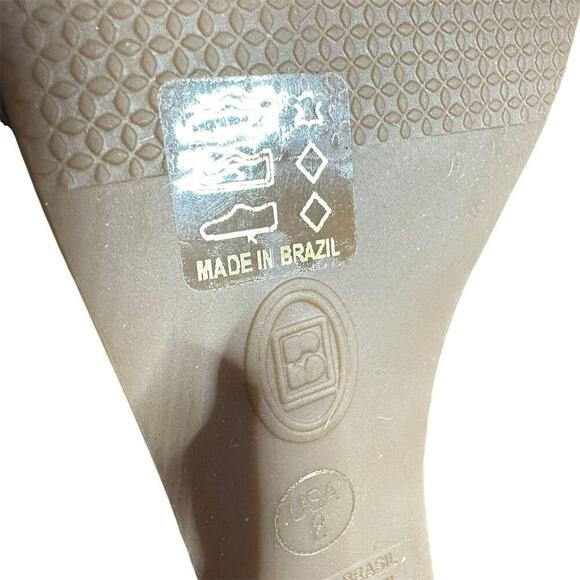 Bottero Women's Leather Colorblock Platform Wedge Sandals Size 8 Multicolor - Picture 11 of 11